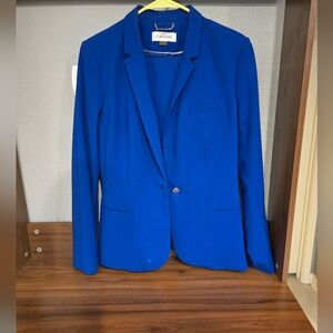 Calvin Klein Royal Blue Pant Suit